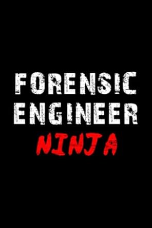 forensic engineer notebook lined journal notebook / journal track lessons homebook to define goals and record