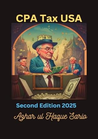 cpa tax usa   2025 2nd edition azhar ul haque sario 3818760306, 978-3818760304