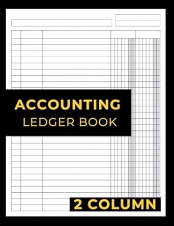 accounting ledger book 2 column simple accounting ledger for bookkeeping and small business personal use