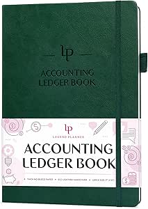 legend accounting ledger book hardcover bookkeeping log for small business and personal use columnar book