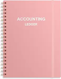 accounting ledger book a5 bank accounting log for small business bookkeeping and personal use account tracker