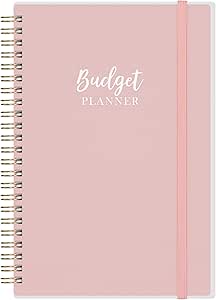 budget planner budget book with bill organizer and expense tracker 6 3 x 8 4 12 month undated finance