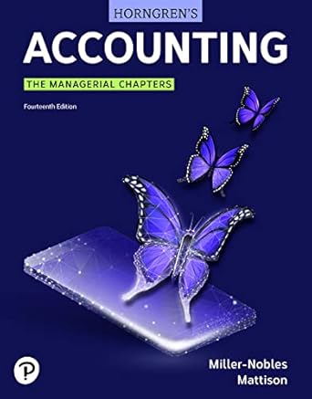 horngrens accounting the managerial chapters 1st edition tracie l miller nobles ,brenda mattison b0btvgxprg,