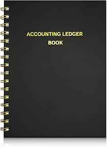 accounting ledger book a5 check register for small businesses and personal use undated account book for