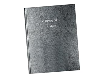 staples 217729 2 columns columnar book 7 25 inch w x 9 5 inch h blue marble 1st edition  b0dk7ydrcy