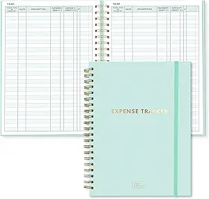 sando budget expense tracker notebook monthly bill organizer to stay organized financial spending planner