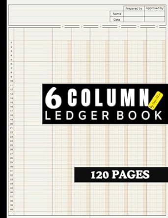 6 column ledger book your ultimate accounting book for meticulous and effortless financial management for