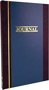 wilson jones account journal 11 3/4 x 7 1/4 ruled 300 pages 33 lines 2 column s300 1st edition wilson jones