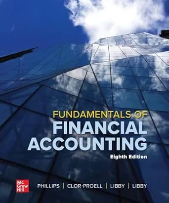 connect access card for fundamentals of financial accounting 1st edition patricia libby 1265030596,
