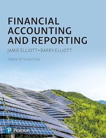 financial accounting and reporting book and mylab accounting pack 1st edition barry elliott ,jamie elliott