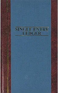 wilson jones s30015sel account book s e ledger ruled 150 pages 11 3/4 inch x7 1/4 inch blue 1st edition