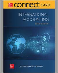 international accounting connect access 1st edition doupnik 1260466507, 978-1260466508