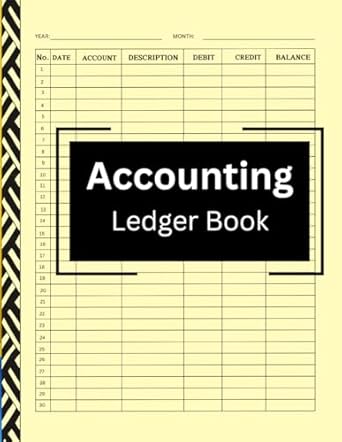 accounting ledger book with 120 pages simple accounting ledger book for bookkeeping and small business or