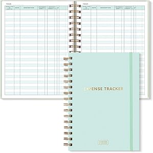 sando budget tracker notebook spending schedule notepad to stay organized savings journal finance planner