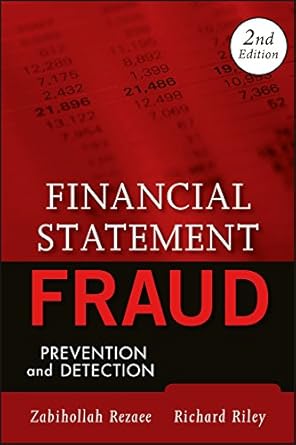 financial statement fraud prevention and detection 1st edition zabihollah rezaee ,richard riley b001j3mpxm,