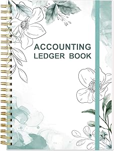 accounting ledger book a5 ledger book for bookkeeping small businesses and personal use expense tracker