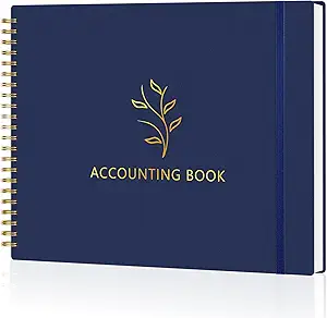 accounting ledger book for small business and personal use horizontal expense tracker notebook ledger book