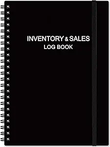 inventory and sales log book for small business inventory ledger book inventory notebook order tracker book