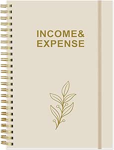 heveboik income and expense log book a5 income and expense ledger book for small business accounting