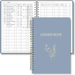 accounting ledger book expense tracker notebook for home budget tracking a5 finance book bill tracker