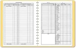 dome 612 bookkeeping record tan vinyl cover 128 pages 8 1/2 x 11 pages 1st edition  b00006ic8q