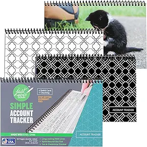 the superior register simple account tracker big checkbook register and financial ledger debit card register