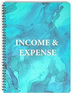 income and expense log book business accounting ledger notebook bookkeeping record logbook for better money