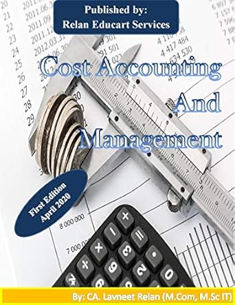 cost accounting and management all parts 1st edition ca lavneet relan b087gh43qm