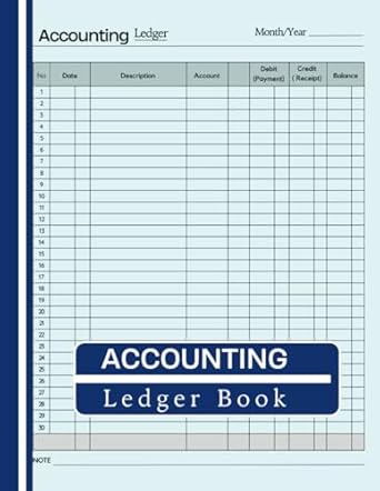 accounting ledger book 3 column income and expense log book for small business bookkeeping and personal