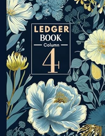 4 column ledger book for bookkeeping and accounting essential log book journal for small business owners and