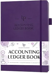 legend accounting ledger book hardcover bookkeeping log for small business and personal use columnar book