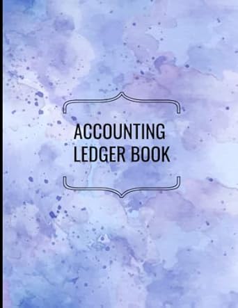 accounting ledger book / simple accounting log book for bookkeeping / large size 8 5 x 11 inches / 120 pages