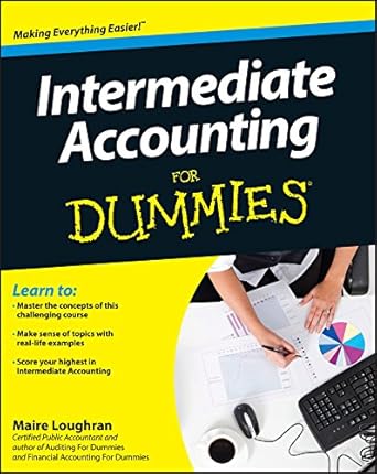 intermediate accounting for dummies 1st edition maire loughran b007sifgns, 978-1118264836