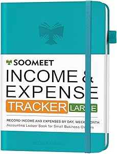 income and expense tracker/log book/small business ledger book/accounting and bookkeeping ledger log bookr