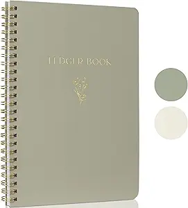 easy to use accounting ledger book the perfect expense tracker notebook for your small business beautiful