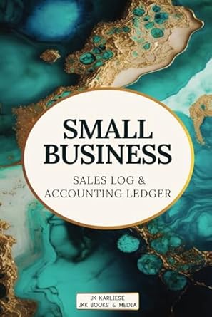 small business sales log and accounting ledger business sales and tax record log book for small and medium