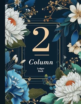 2 column ledger book for bookkeeping and accounting essential log book journal for small business owners and