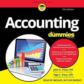 accounting for dummies 1st edition tage c tracy ,john a tracy ,michael butler murray b0bj4ywxrj,