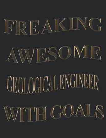 freaking awesome geological engineer with goals 2022 2023 monthly calendar planner two year planner daily