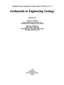 geohazards in engineering geology 1st edition julian g maund ,m eddleston 1862390126, 978-1862390126
