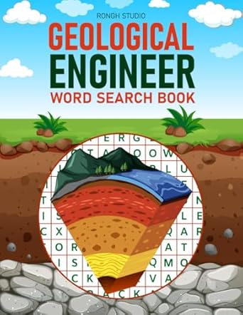 geological engineer word search book a geological engineering themed puzzle book 1st edition rongh studio