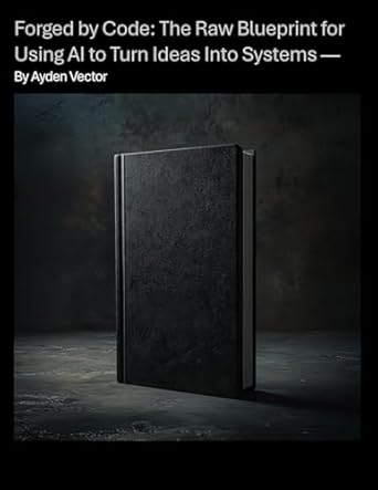forged by code the raw blueprint for using ai to turn ideas into systems dont think like ai think with it 1st