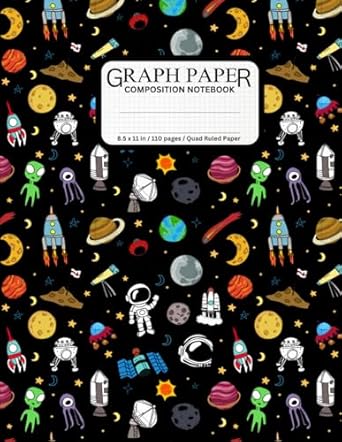 graph paper notebook composition notebook astro grid paper notebook 110 pages multi functional composition