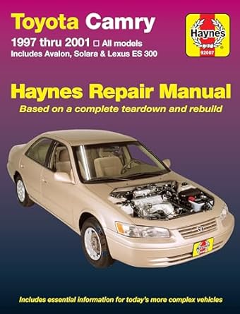toyota camry haynes repair manual 1st edition robert maddox ,jay storer ,john h haynes 1563924048,