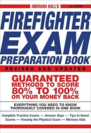 norman halls firefighter exam preparation book 1st edition norman hall b0047t7418, 978-1440519161