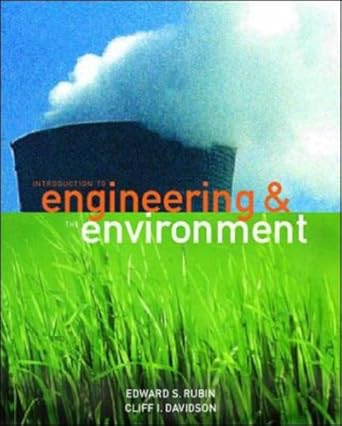 introduction to engineering and the environment ise 1st edition cliff i rubin, edward s , davidson