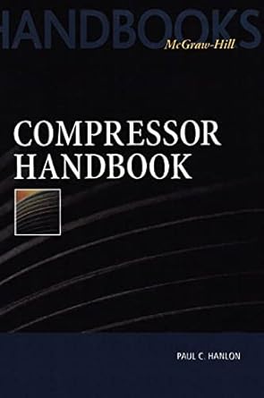 compressor handbook 1st edition paul hanlon 0070260052, 978-0070260054