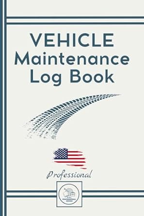 car maintenance log book car repair journal / detailed record book / auto expense diary / automobile truck
