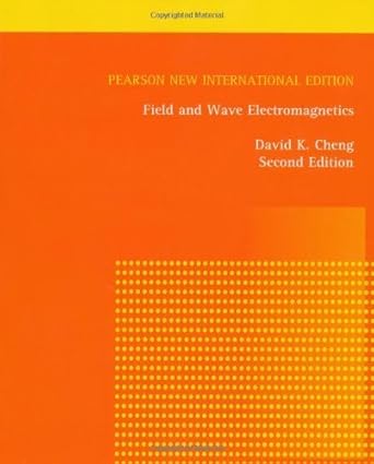 field and wave electromagnetics by cheng david k paperback 1st edition david k cheng b011sj7dag