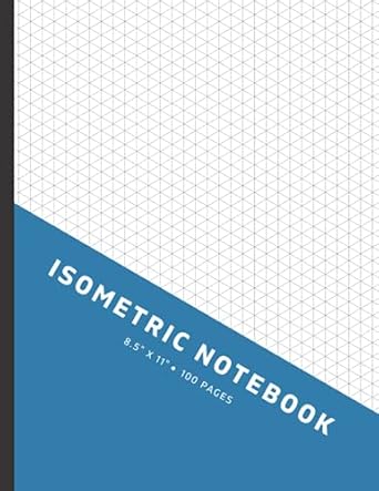 isometric notebook isometric graph paper notebook with grid of equilateral triangles 3d design iso grid paper